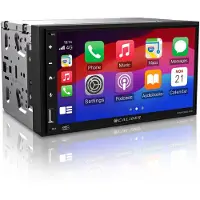 Caliber Autoradio Apple CarPlay & Android Auto - 2 DIN - Touchscreen - Bluetooth - DAB+- 4 x 100 Watt