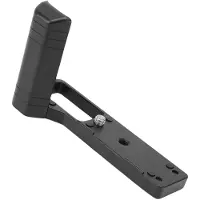 Gistuch L-vormig handvat, geschikt voor de GR3-camera, gemaakt van aluminiumlegering met een snelkoppelingsplaat en een schroefgat van 1/4 inch