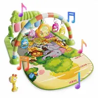 Sweet Sprout Babygym 5 Speeltjes - Inclusief Rammelaar - Speelmat -