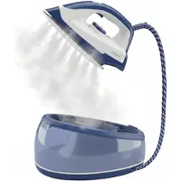 Vapore Stoomstrijkijzer met Stoomgenerator - 8 Sec Opwarmen - 2400W - 5 Bar - 2.3L Tank - 57 Min Stomen - Strijkijzer met Station - Keramische Zoolplaat