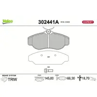 Valeo 302441A Remblokken