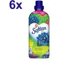Softlan Ultra Tropische Frisheid Wasverzachter Bundel 6 x 650 ml – 3D Geurtechnologie – Langdurige Frisheid – 186 Wasbeurten