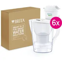 Brita Waterfilterkan Marella Cool - 2,4L Wit - Incl. 3 MAXTRA PRO Pure Performance Waterfilterpatronen - Voordeelverpakking