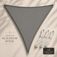 Krumad Schaduwdoek - 10% doorlatend - Waterafstotend - Zonnendoek - Schaduw - Zeil - Ophangdoek