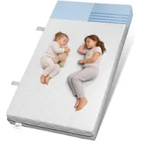 Coemo Kinder- en Jeugdmatras 140x200 cm SOMI | Hoogte 16 cm | Wasbare hoes | Omkeerbaar matras H1/H2