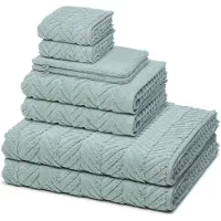 Ross Sonstiges 2 X washandjes 2 X gasten- 2 X douche- 2 X handdoek - in set 8 pack Sensual Skin