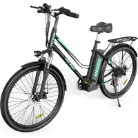 Hitway Elektrische Fiets | E-bike Damesfiets | 26 Inch | 250W Motor | Zwart