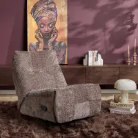 Starfurn Relaxfauteuil Chill - Taupe - Draaibaar - 97x78x90cm