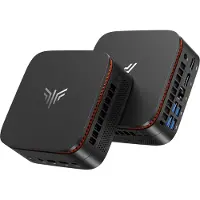 NiPoGi 4K Mini PC - AMD Ryzen 4300U - 16GB LPDDR4 512 SSD - Mini pc desktops met WIFI 5 - BT4.2 - Windows 11 Pro