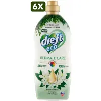 Dreft 6 x Ultimate Care Eco White Flower Wasverzachter - 950 ml (38 wasbeurten)