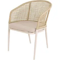 Lesli Living Stoel Kioto Crema beige
