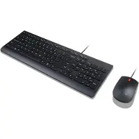 Lenovo 4X30L79897 toetsenbord met Muis - USB QWERTZ Duitse indeling - Zwart