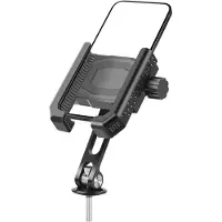 VHV - Telefoonhouder Scooter - Verstelbare Smartphonehouder - ABS PC Siliconen Nylon Stuurhouder Voor Fiets, Scooter En Dagelijks Gebruik