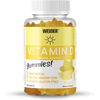 Weider Vitamin D Gummies (50) Lemon - Vitaminen, mineralen & gezondheid - Vitaminen