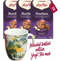 Yogi tea Rooibos Bio - 3 pakjes - inclusief limited edition mok