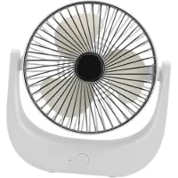 VHV - Bureauventilator - usb bureauventilator - USB oplaadbaar, stil - voor kantoor, slaapkamer, thuiswerken
