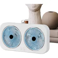 VHV - Campingventilator - campingventilator met lamp - USB oplaadbaar, stil - voor camping, tent, caravan