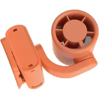 VHV - Bureauventilator - usb bureauventilator - USB oplaadbaar, opvouwbaar, met digitaal display, met klem - voor kantoor, slaapkamer, thuiswerken