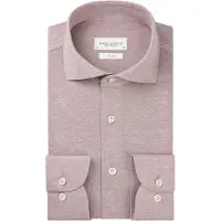 Profuomo Slim Fit Overhemd rood, Effen