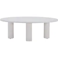 Vente-unique Eettafel voor 8 personen van MDF - Beige - FALYN