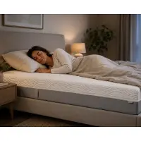 Densi G520 - Matras - HR Koudschuim met Gelschuim afdeklaag - 90x200 cm - 24 cm dik – 7 Comfortzones – Omkeerbaar Zacht/Medium – Met Drukverlagend Gelschuim – Tegen Rug- & Nekklachten