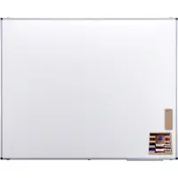 Legamaster Whiteboard PREMIUM, staand/liggend formaat, wit gelakt staal + aluminium frame, magnetisch, inclusief uitgebreide accessoires, B 1500 x H 1200 mm