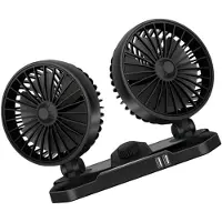VHV - Autoventilator - usb autoventilator achterbank - USB oplaadbaar - voor auto, achterbank, camper