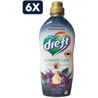 Dreft 6 x 1l ultimate care intense dark 40sc wasverzachter