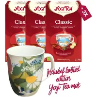 Yogi tea Classic Bio - 3 pakjes - inclusief limited edition mok