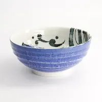 Tokyo Design Studio - Seafood Ramen Kom - Snapper - Blauw - 1200 ml - 18,5 x 8,2 cm