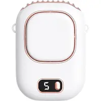 VHV - Bureauventilator - usb bureauventilator - USB oplaadbaar, handsfree - voor kantoor, slaapkamer, thuiswerken