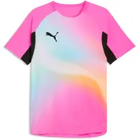 Puma Individual Lightspeed Ultimate voetbalshirt voor Heren, Roze/Zwart, Maat XL
