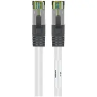 PROCABLE Netwerkkabel | Cat8 S/FTP | 20 meter (100% koper, LSZH, Wit)