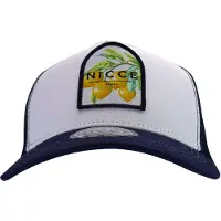 Nicce Heren Geborduurde Santorini Trucker Cap | Katoenen Ademend One Size Pet