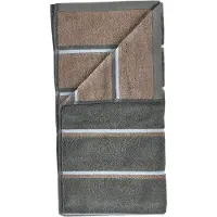 Zone Denmark Handdoek Sauna Olive Green / Taupe / Blue Fog (50 x 100 cm)