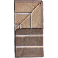 Zone Badlaken Sauna Taupe / Camel / Sky Blue (70 x 140 cm)