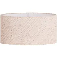 Light & Living Kap ovaal recht smal laag 38-17,5-19 cm STONE beige