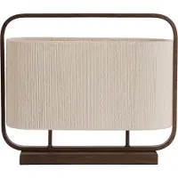 Light & Living Tafellamp Lecce 45cm donker