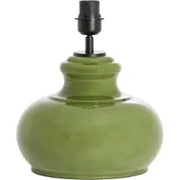 Light & Living Lampvoet Ø28,5x33 cm VERDE glas olijf groen