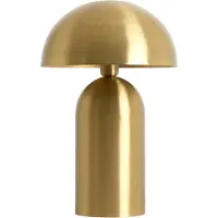 Light & Living Design tafellamp Tolima egaal goud Ø 31cm
