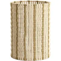 Light & Living Kap cilinder 31-31-41,5 cm SIMBELIN crème+olijf groen