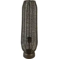 Light & Living Tafellamp Samret bruin 60cm