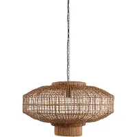 Light & Living Hanglamp Paldor Ø 60cm bruin