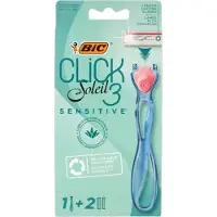 BIC Soleil Click 3 Sensitive – Starter Kit 3 stk.