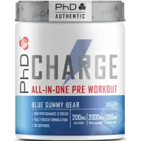 PHD Charge All-In-One Pre-Workout (20 serv) Grape Candy - Pre-Workout - Pre-Workout Booster