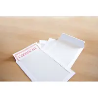 Raadhuis Bordrugenveloppen 262x371 EB4 10st. Wit wit Papier Envelop