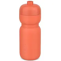 Mepal Bidon squeeze Sport - 600 ml - Knijp en drink - Lekdicht ventiel - Vaatwasmachinebestendig - Drinkflessen - Peach orange