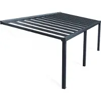 Canopia Palram | - Aanleunende Pergola Stockholm - Grijs - 340x805cm