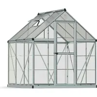 Canopia Tuinkas Hybrid 6x6 - Hybride - Zilver - 186x185x208cm