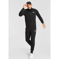 Puma Trainingspak 'ESS' zwart / wit